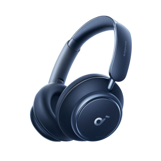 Anker Space Q45 Headphones Wired & Wireless Head-band Calls/Music USB Type-C Bluetooth Blue