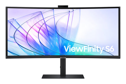 Samsung S65VC computer monitor 86.4 cm (34") 3440 x 1440 pixels UltraWide Quad HD LCD Black