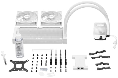 be quiet! LIGHT LOOP 240mm White Processor All-in-one liquid cooler 12 cm 1 pc(s)