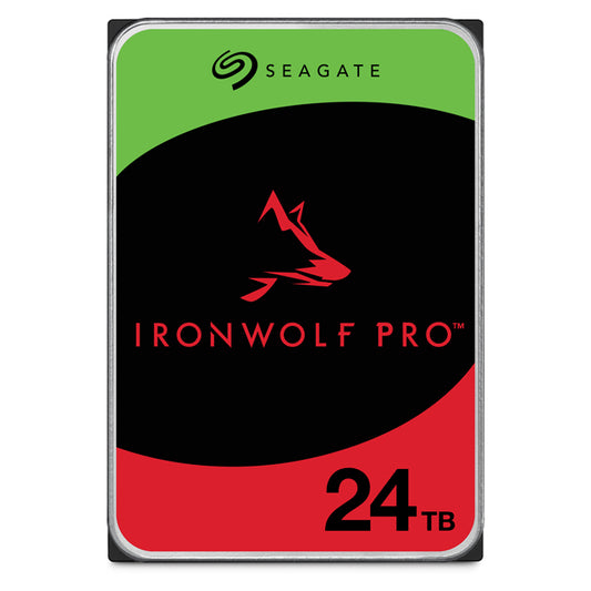 Seagate IronWolf Pro ST24000NT002 internal hard drive 24 TB 7200 RPM 512 MB 3.5" Serial ATA III