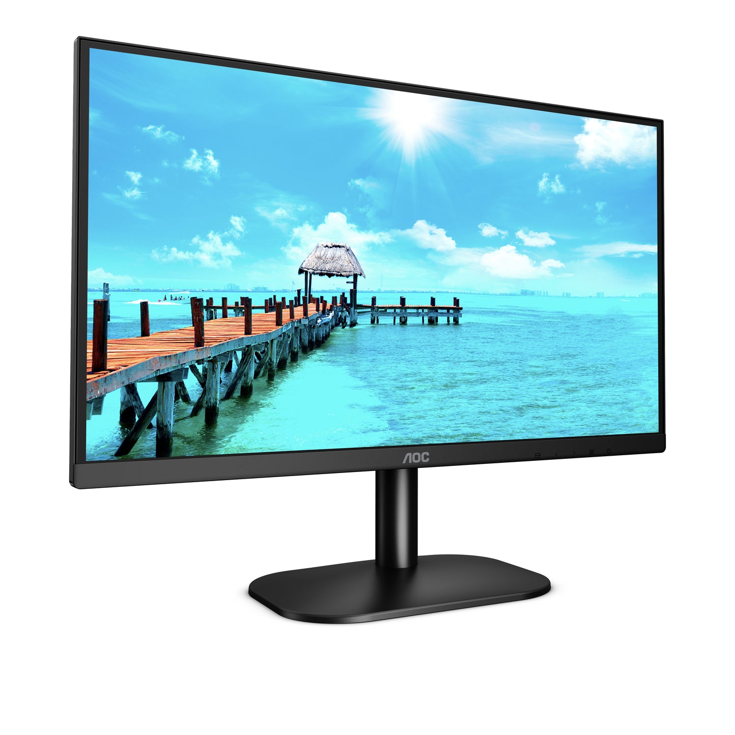 AOC B2 24B2XDA LED display 60.5 cm (23.8") 1920 x 1080 pixels Full HD Black