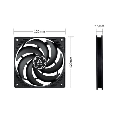 ARCTIC P12 Slim PWM PST