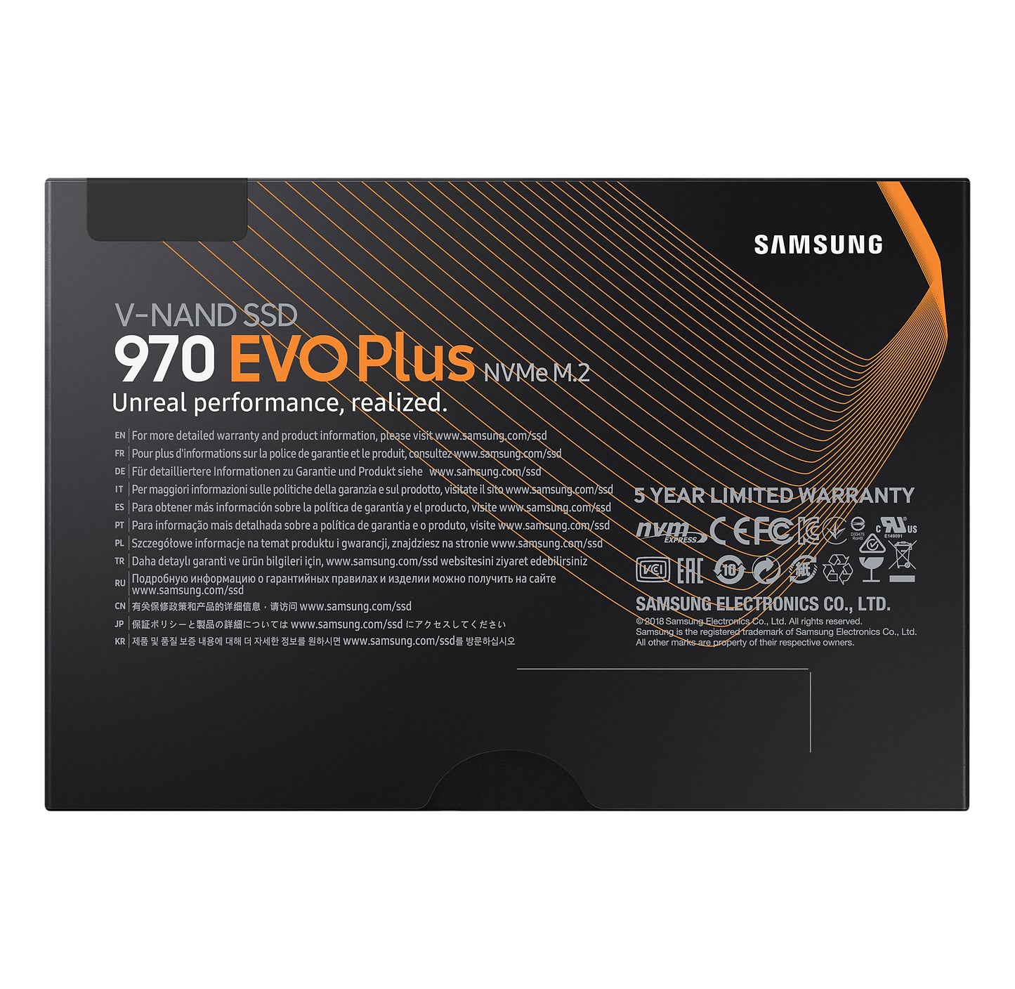 Samsung 970 EVO Plus 2 TB M.2 PCI Express 3.0 NVMe V-NAND MLC