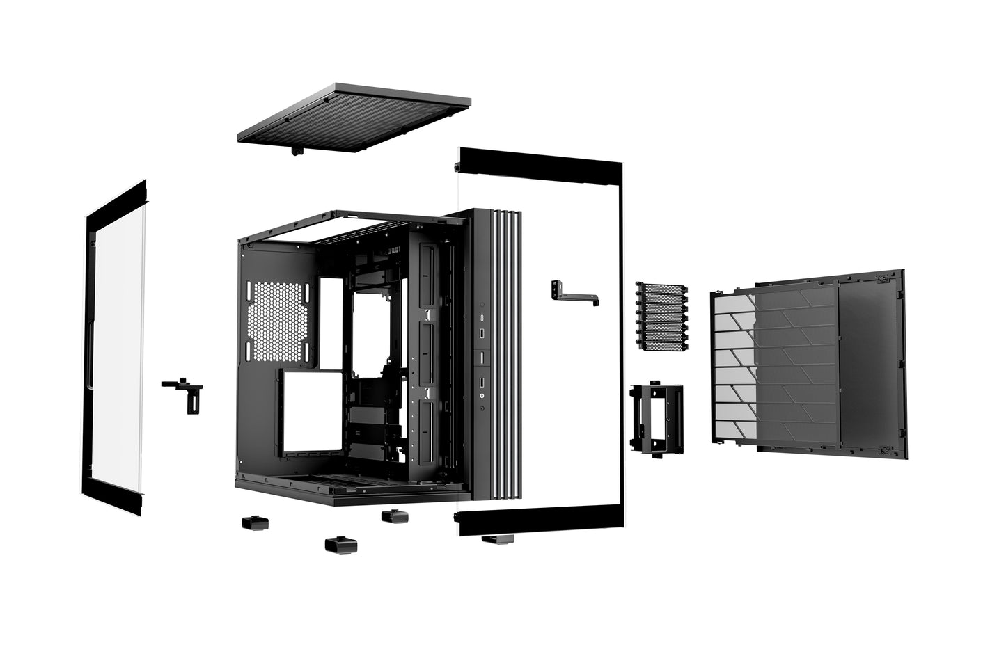 be quiet! LIGHT BASE 600 DX Black Midi Tower