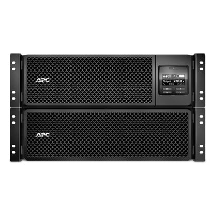 APC Smart-UPS On-Line, 8kVA/8kW, Rackmount 6U, 230V 3:1 and 1:1, 6x C13+4x C19 IEC outlets, Network Card+SmartSlot, Extended runtime, W/ rail kit