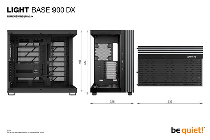 be quiet! LIGHT BASE 900 DX Black Full Tower