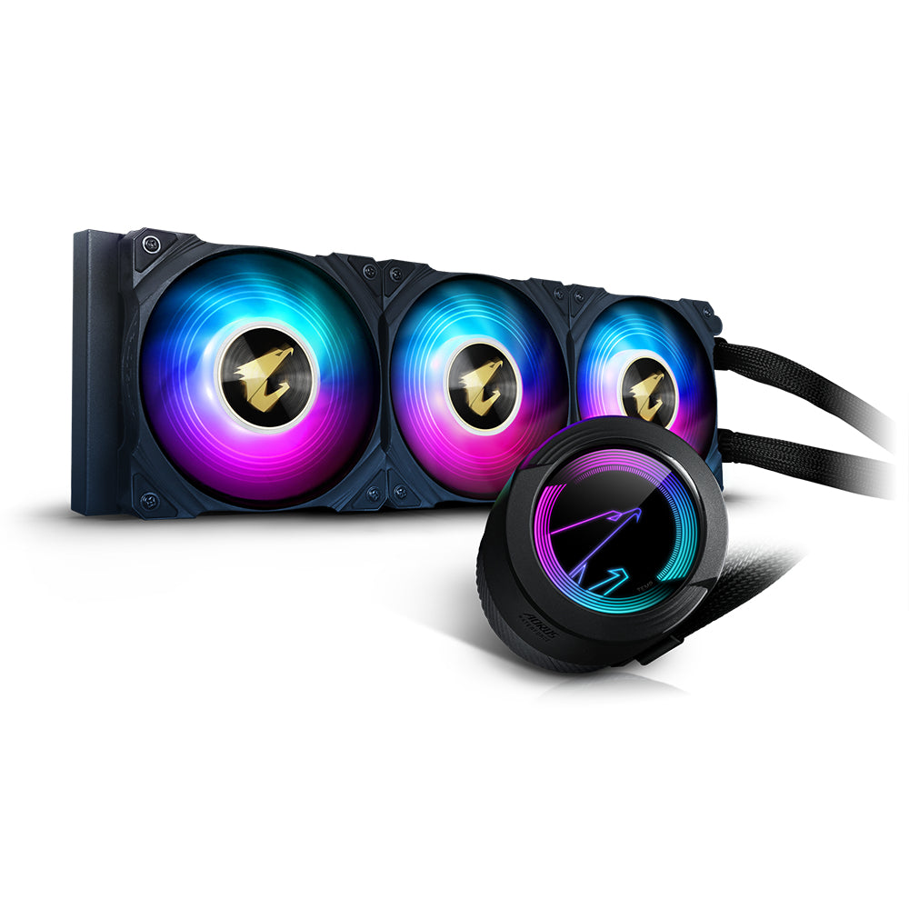 GIGABYTE AORUS WATERFORCE 360 Processor All-in-one liquid cooler 12 cm Black