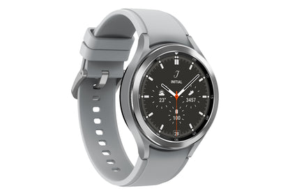 Samsung Galaxy Watch4 Classic 3.56 cm (1.4") OLED 46 mm Digital 450 x 450 pixels Touchscreen 4G Silver Wi-Fi GPS (satellite)