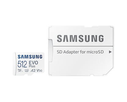 Samsung EVO Plus 512 GB MicroSDXC UHS-I Class 10