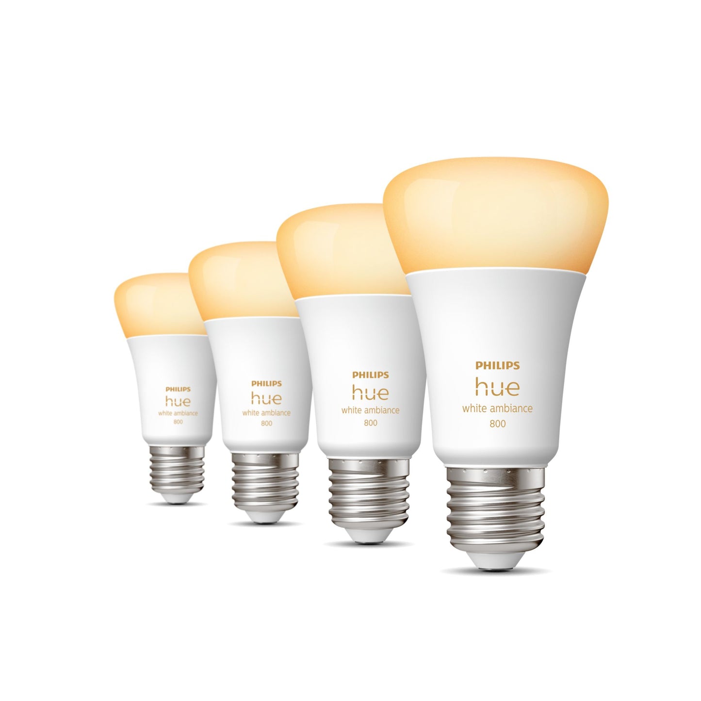 Philips Hue White ambience 4-pack E27