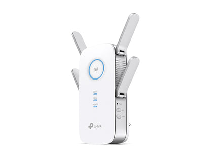 TP-Link RE650 network extender Network transmitter White 10, 100, 1000 Mbit/s