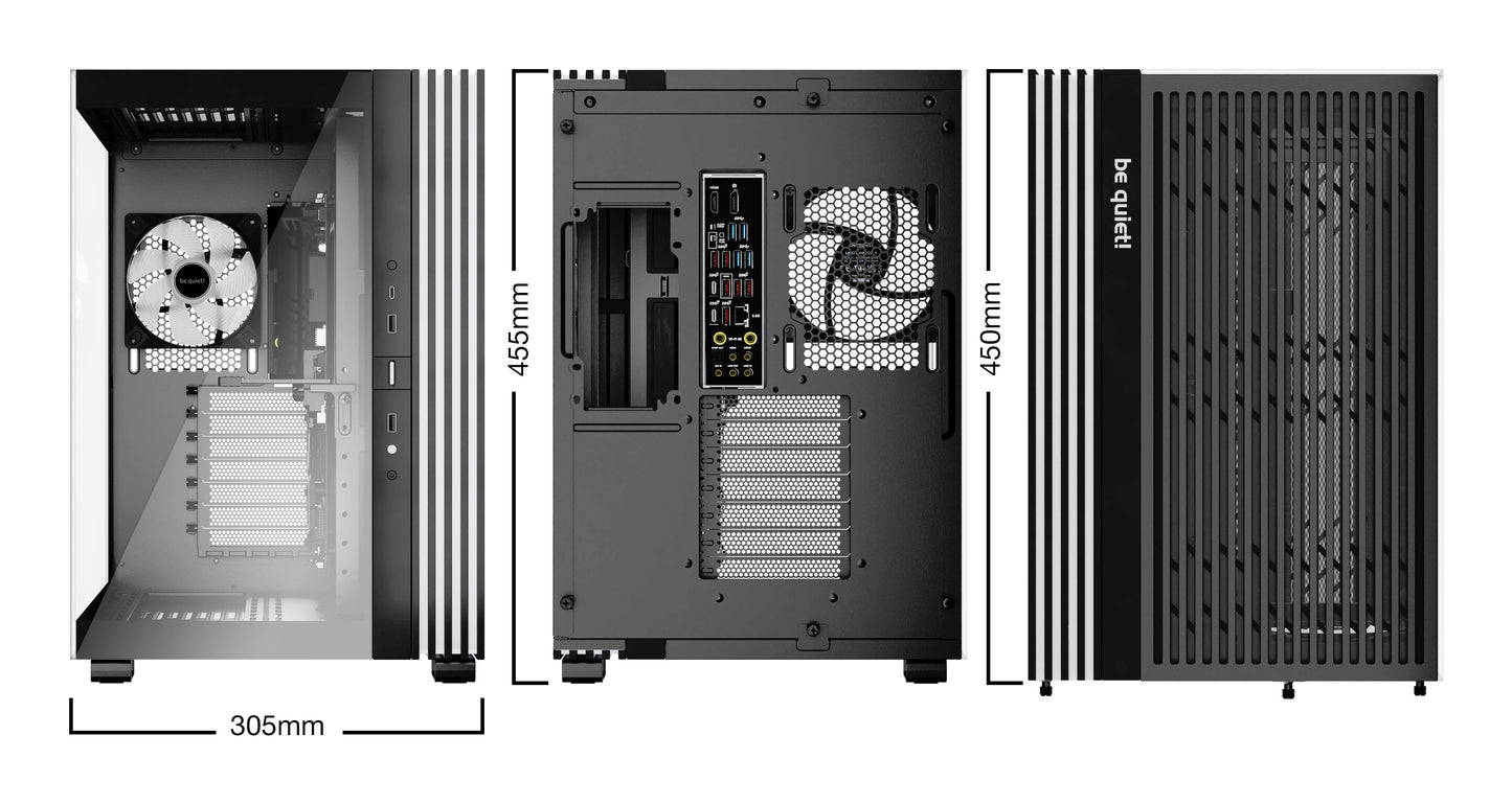 be quiet! LIGHT BASE 600 LX Black Midi Tower