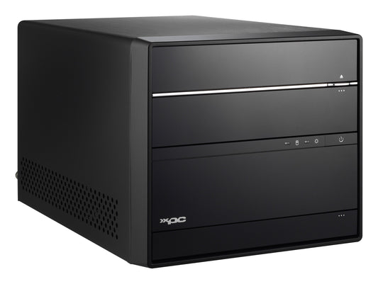 Shuttle XPC cube Barebone SH570R6 - S1200, Intel H570, 1x PCIe X16, 1x PCIe X4, 2x M.2, 2xDP, 1xHDMI, 2x LAN, 1x 5.25", 2x 3.5", 300W PSU