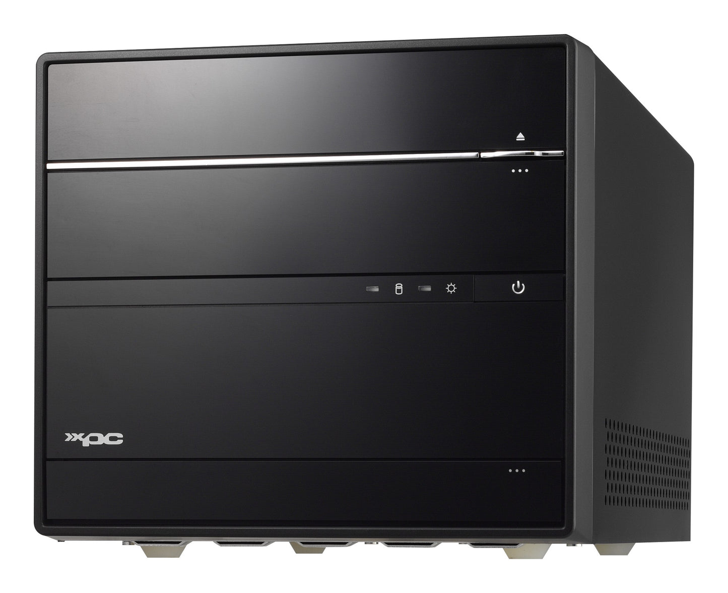 Shuttle XPC cube Barebone SH570R6 - S1200, Intel H570, 1x PCIe X16, 1x PCIe X4, 2x M.2, 2xDP, 1xHDMI, 2x LAN, 1x 5.25", 2x 3.5", 300W PSU