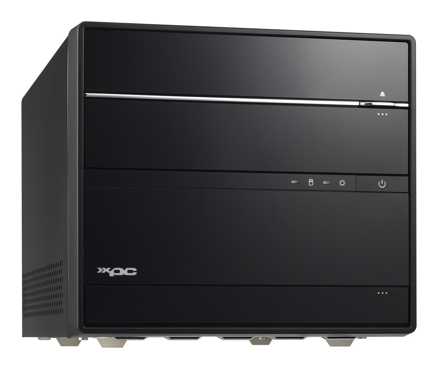 Shuttle XPC cube Barebone SH570R6 - S1200, Intel H570, 1x PCIe X16, 1x PCIe X4, 2x M.2, 2xDP, 1xHDMI, 2x LAN, 1x 5.25", 2x 3.5", 300W PSU