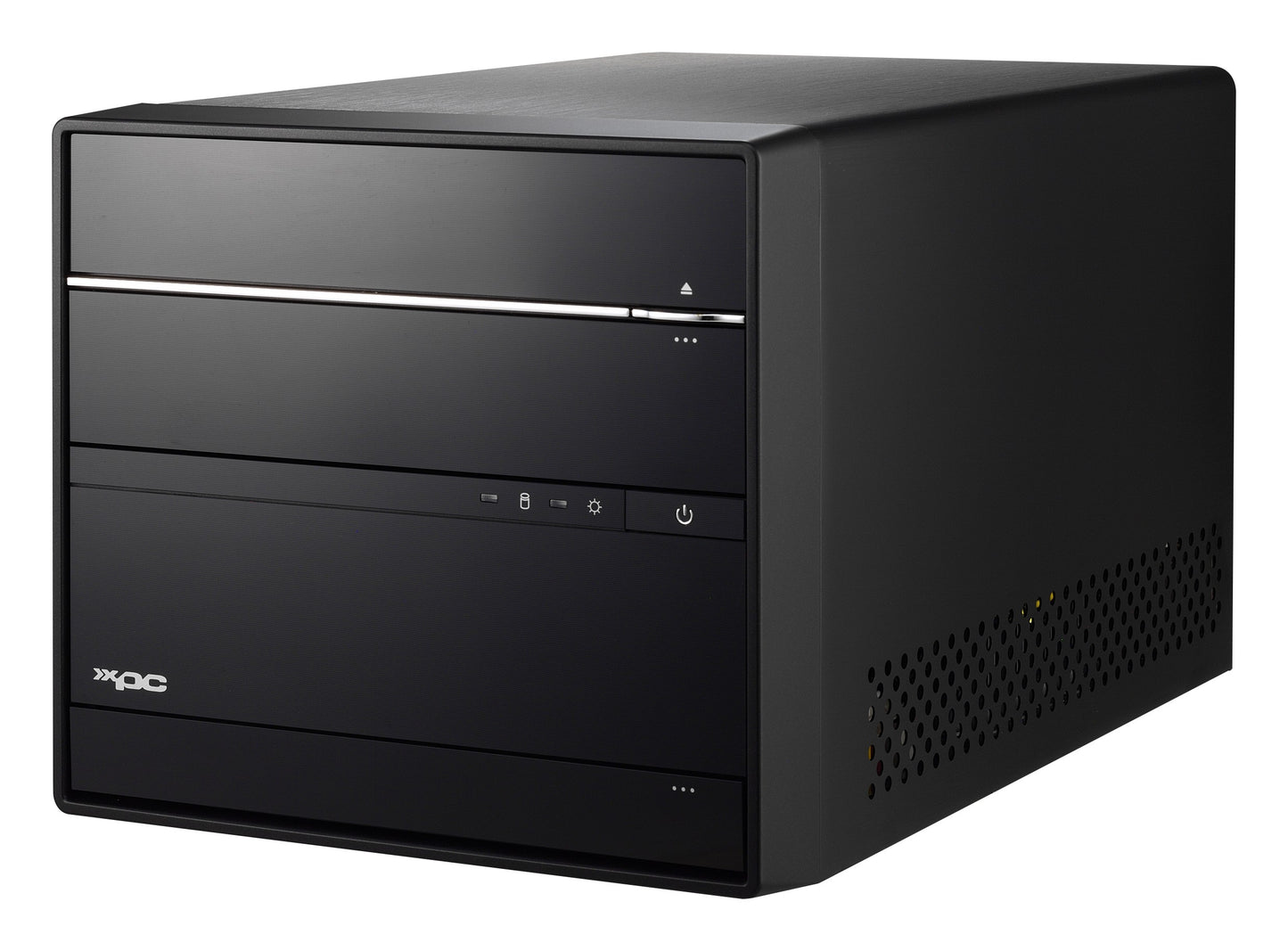 Shuttle XPC cube Barebone SH570R6 - S1200, Intel H570, 1x PCIe X16, 1x PCIe X4, 2x M.2, 2xDP, 1xHDMI, 2x LAN, 1x 5.25", 2x 3.5", 300W PSU