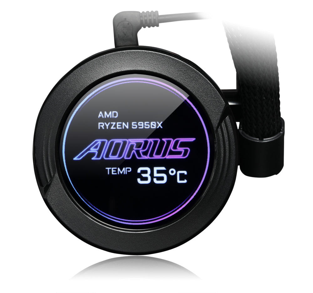 GIGABYTE AORUS WATERFORCE X 240 Processor All-in-one liquid cooler 12 cm Black