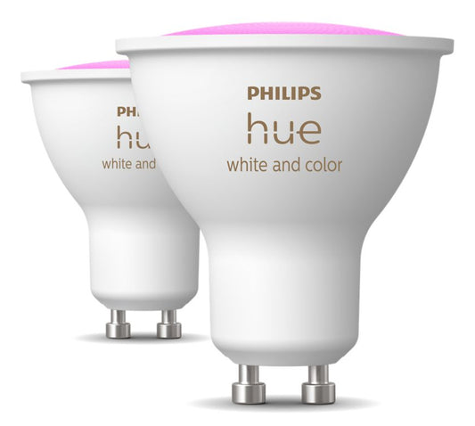 Philips Hue White and colour ambience GU10 Smart lighting spot 4.2 W