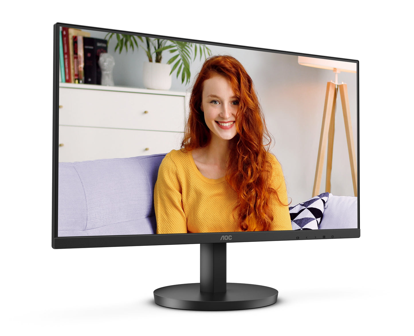 AOC 24B3HMA2 computer monitor 60.5 cm (23.8") 1920 x 1080 pixels Full HD LED Black