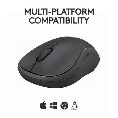 Logitech M240 mouse Travel Ambidextrous Bluetooth