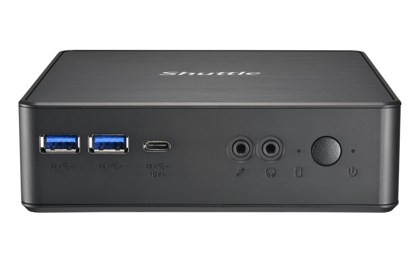 Shuttle XPC Nano PC NC40U7, Intel Core i7-1255U, 1x HDMI, 1x DP,1xUSB-C/DP, 6x USB3.2, 1x 2.5" bay, 2x M.2, 1x LAN, RAID, 24/7 permanent operation, incl. VESA & Stand