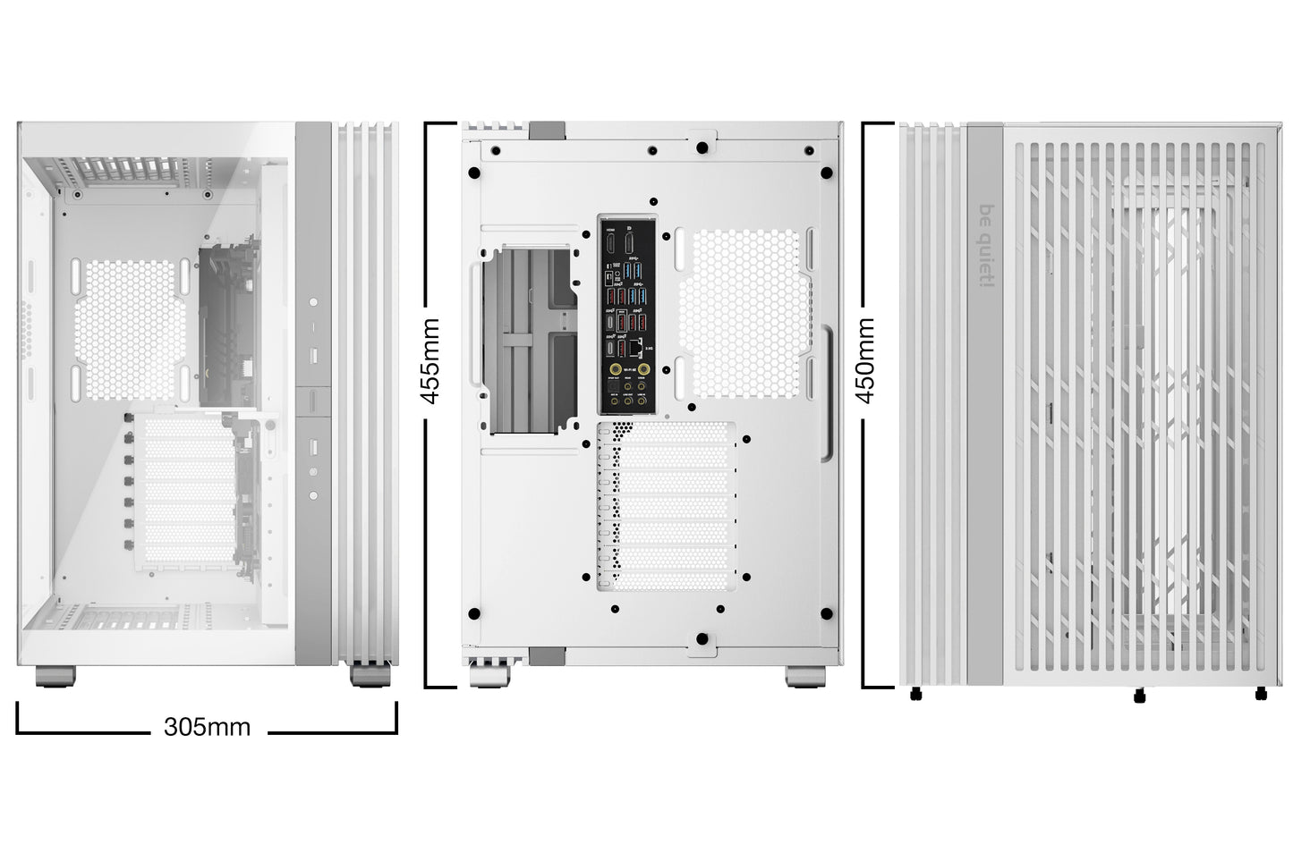 be quiet! LIGHT BASE 600 DX White Midi Tower