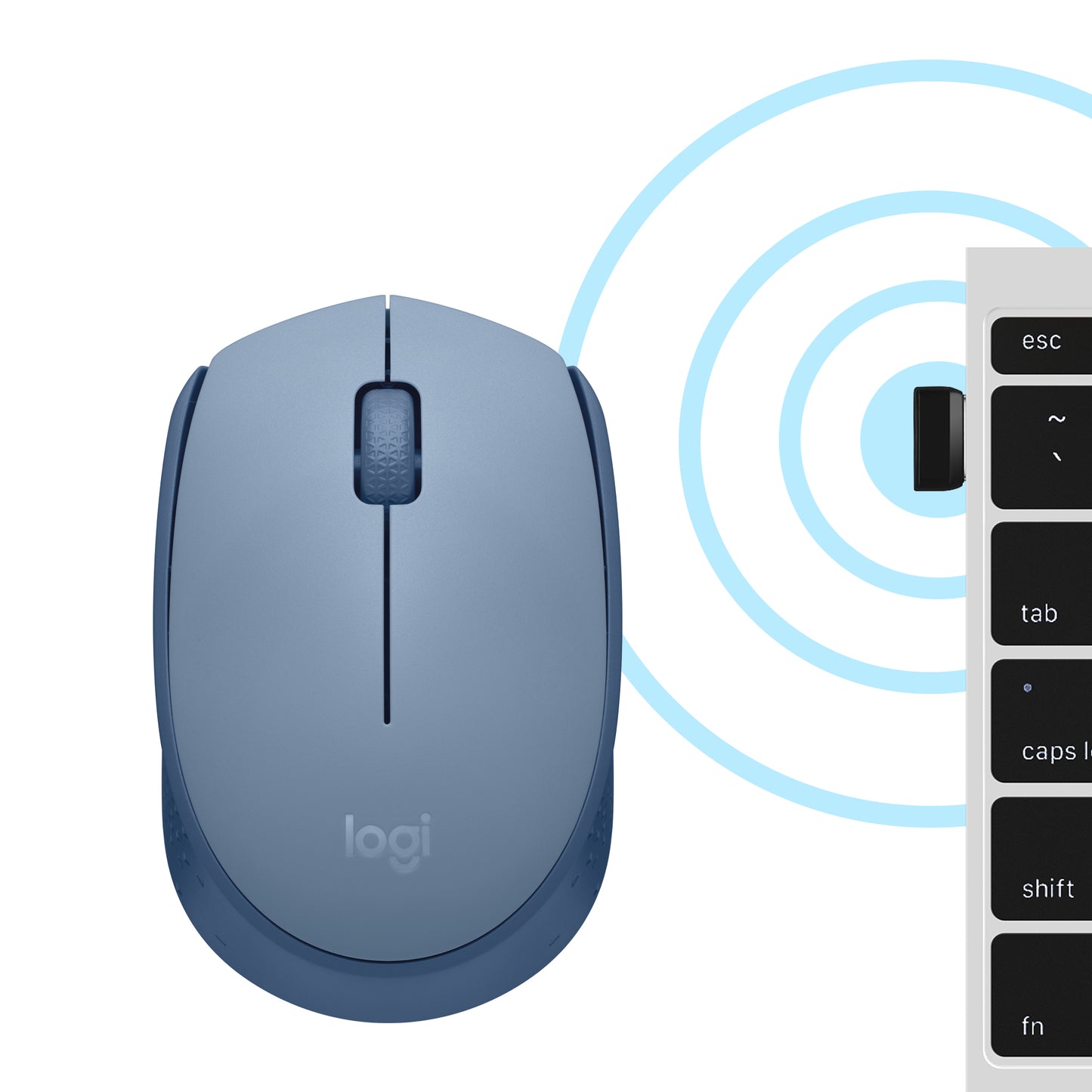 Logitech M171 mouse Office Ambidextrous RF Wireless Optical