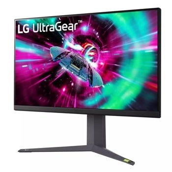 LG 32GR93U-B computer monitor 80 cm (31.5") 3840 x 2160 pixels 4K Ultra HD LCD Black, Grey, Purple