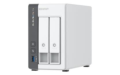 QNAP TS-216G NAS/storage server Tower Cortex-A Cortex-A55 4 GB HDD White