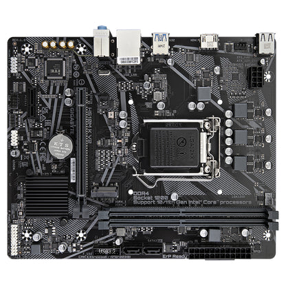 GIGABYTE H510M K V2 Motherboard - Supports Intel Core 11th CPUs, up to 3200MHz DDR4 (OC), 1xPCIe 3.0 M.2, GbE LAN, USB 3.2 Gen 1