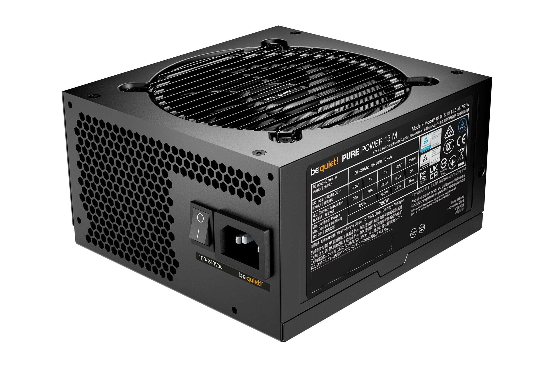 be quiet! Pure Power 13 M | 750W power supply unit GAMEFORCE.IE - Custom Gaming PCs - Gameforce.ie Customer Reviews