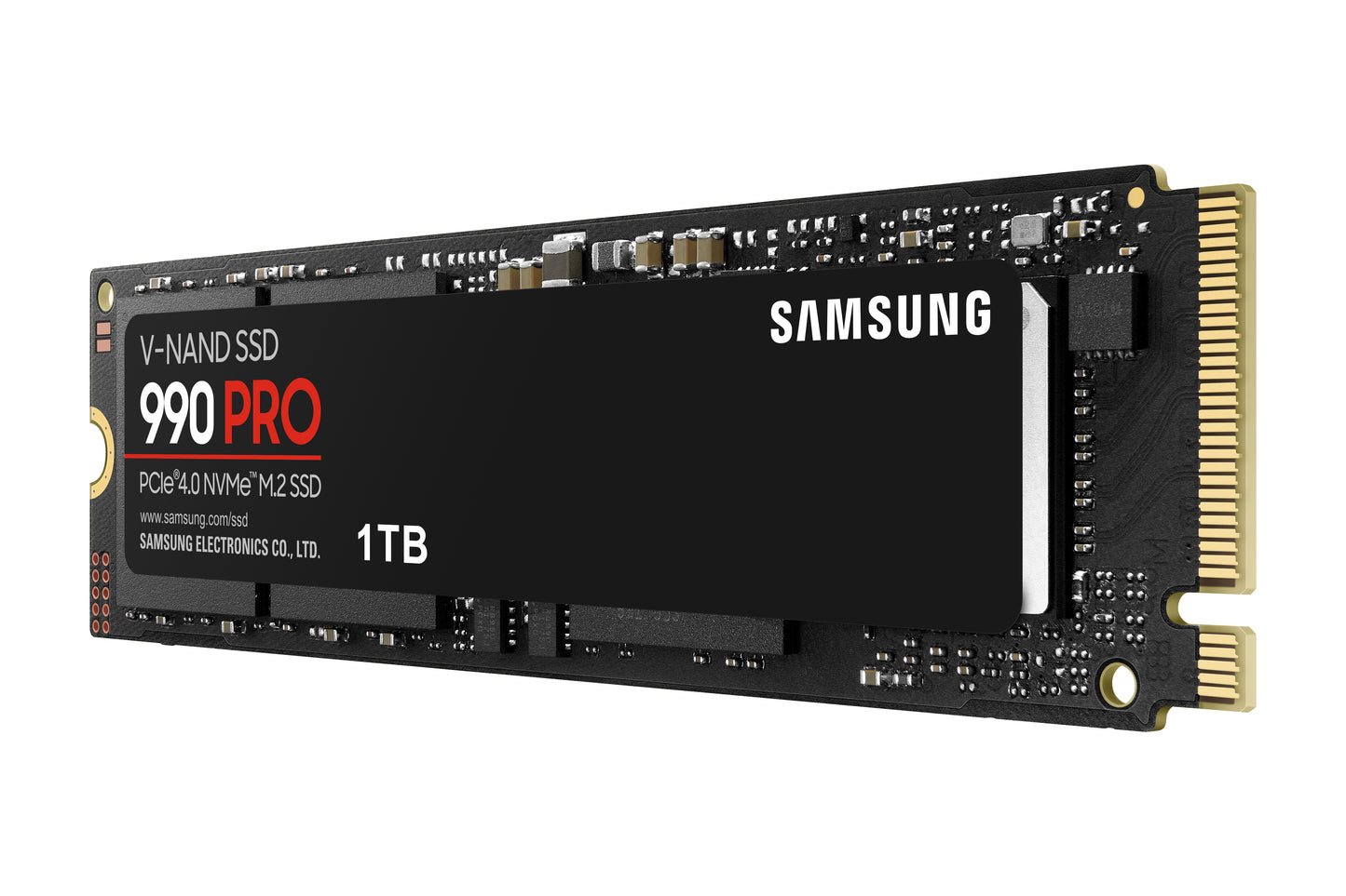 Samsung 990 PRO 1 TB M.2 PCI Express 4.0 NVMe V-NAND MLC