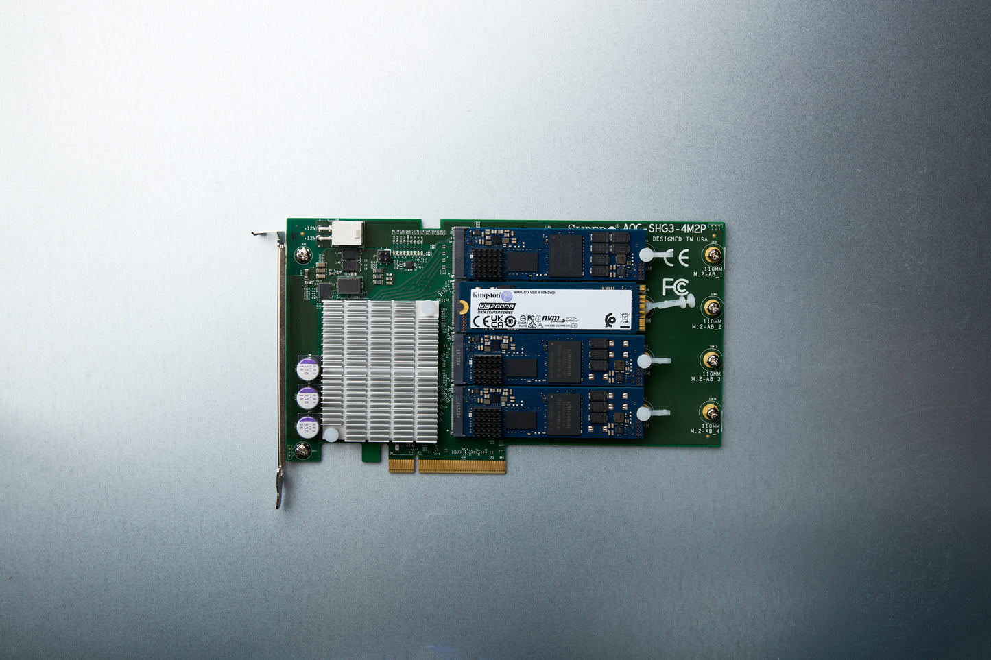 Kingston Technology 960G DC2000B PCIe 4.0 M.2 2280 Enterprise SSD