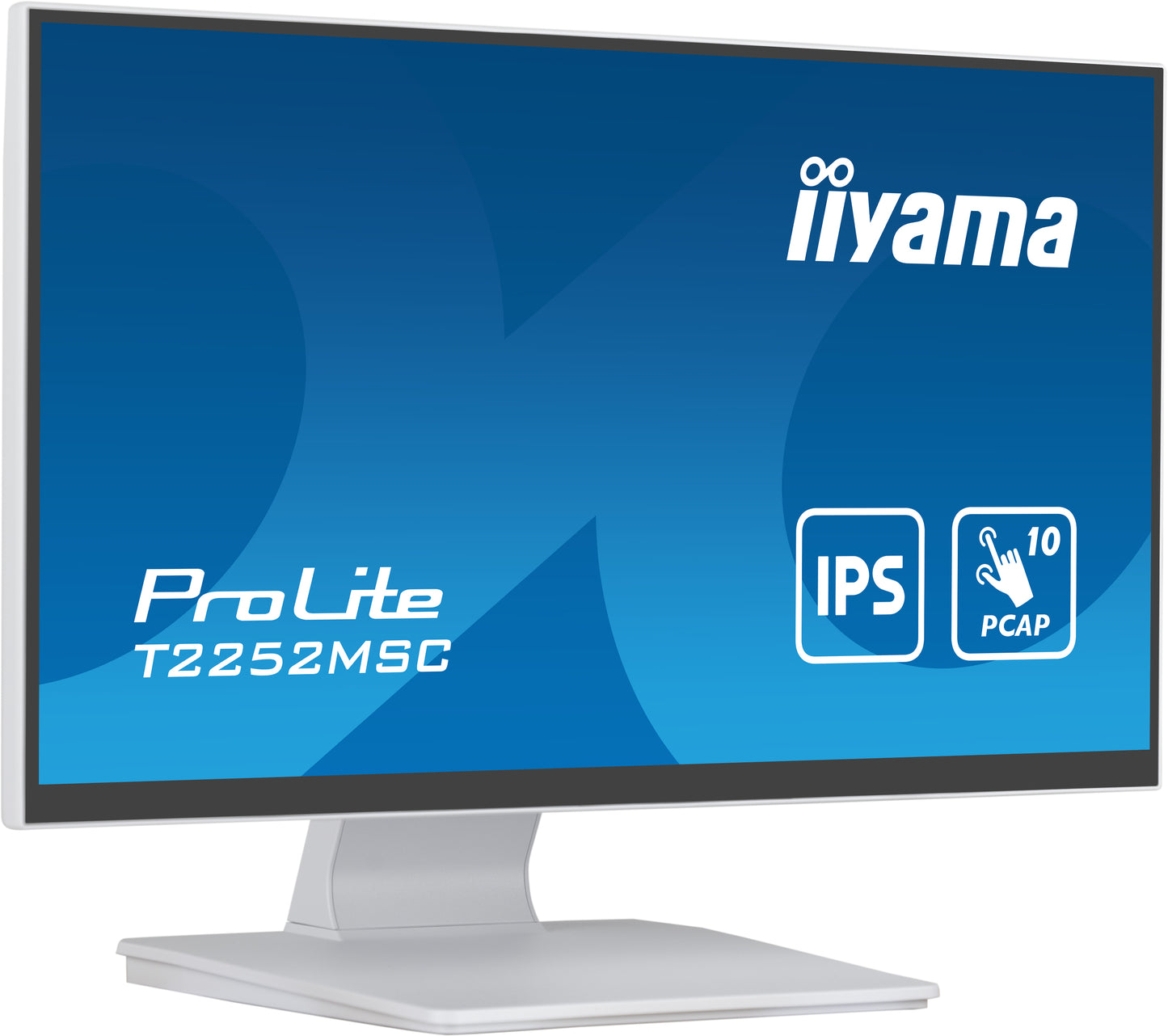 iiyama ProLite computer monitor 54.6 cm (21.5") 1920 x 1080 pixels Full HD LCD Touchscreen Table White