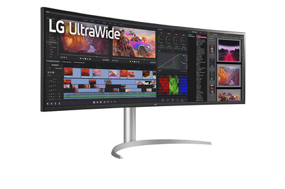 LG 49BQ95C-W computer monitor 124.5 cm (49") 5120 x 1440 pixels UltraWide Dual Quad HD White