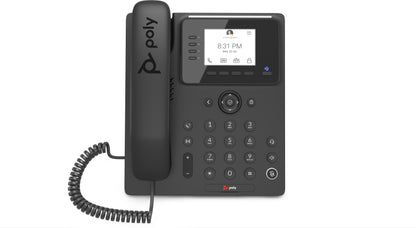 POLY CCX 350 Business Media Phone for Microsoft Teams and PoE-enabled