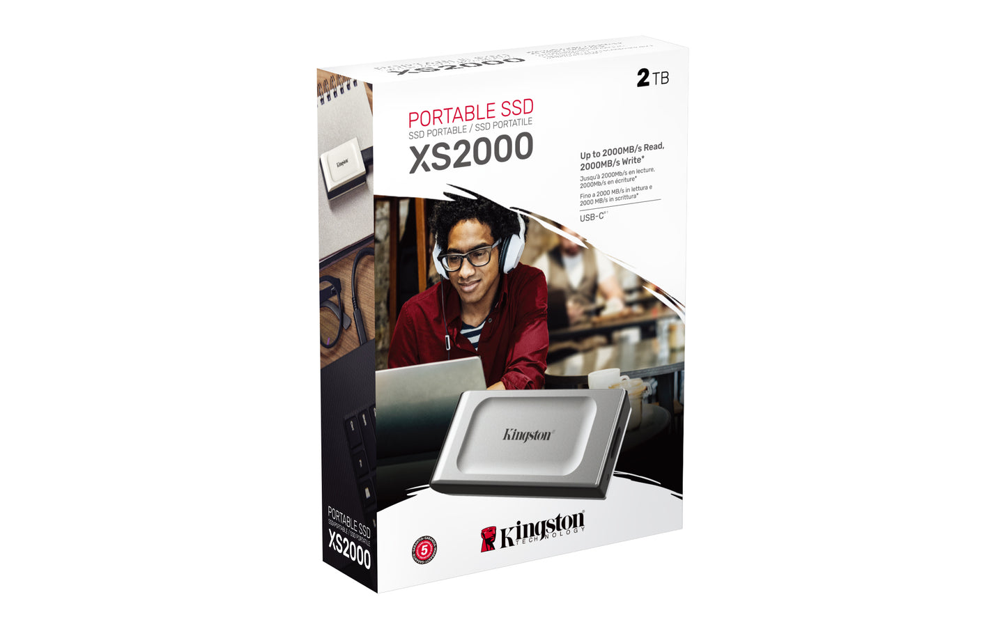 Kingston Technology 2000G PORTABLE SSD XS2000