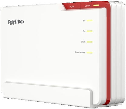 FRITZ!Box 5690 Pro wireless router Gigabit Ethernet Tri-band (2.4 GHz / 5 GHz / 5 GHz) White