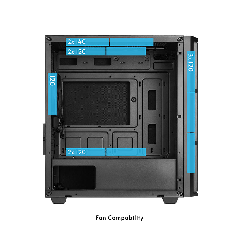 Chieftec AZ-01B-OP computer case Mini Tower Black