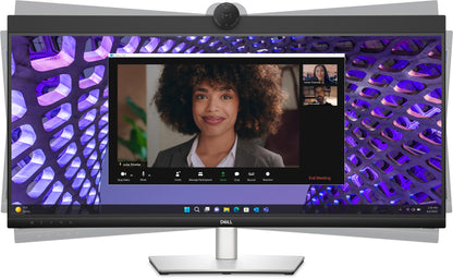 DELL P Series P3424WEB computer monitor 86.7 cm (34.1") 3440 x 1440 pixels 4K Ultra HD LCD Black