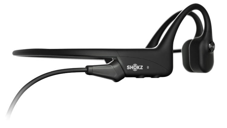 SHOKZ Charging Cable for OpenComm2/OpenComm2 UC Wireless Bluetooth Bone Conduction Videoconferencing Headset - 1m Cable Length, Black (CC102)