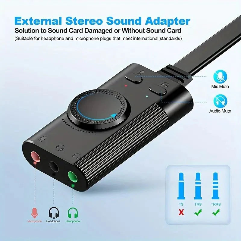 PC-Link USB Audio Adapter - TECHDIRECT GAMEFORCE.IE -  Ireland - Carlow - Dublin - Cork
