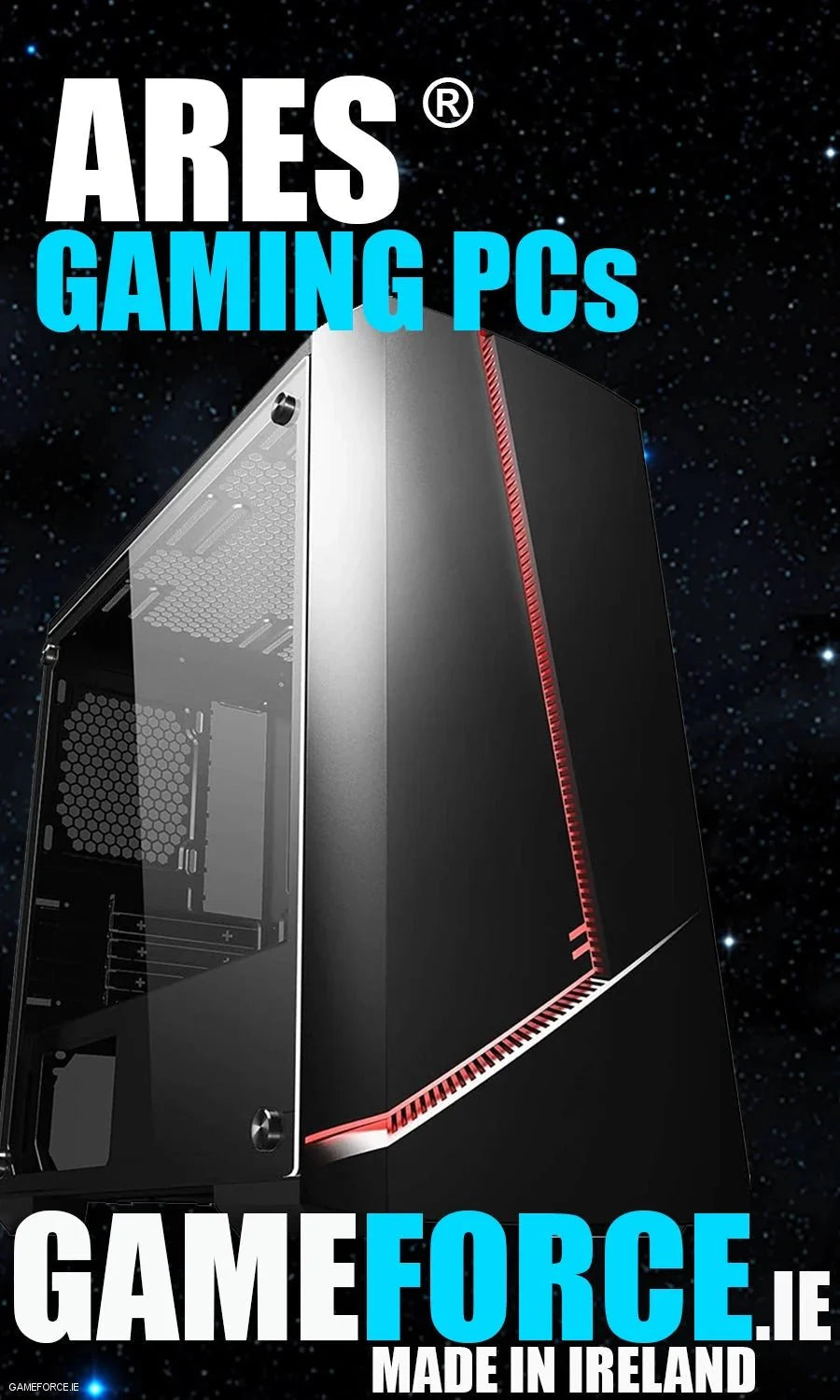 Ares® Intel Core™ i5  14600K - Nvidia GeForce™ RTX 4060 8GB - Custom Gaming Desktop PC - TECHDIRECT GAMEFORCE.IE -  Ireland - Carlow - Dublin - Cork