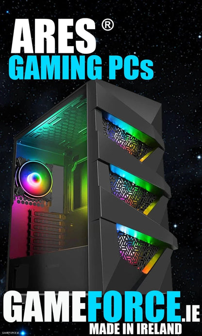 Ares® Intel Core™ i5  14600K - Nvidia GeForce™ RTX 4060 8GB - Custom Gaming Desktop PC - TECHDIRECT GAMEFORCE.IE -  Ireland - Carlow - Dublin - Cork