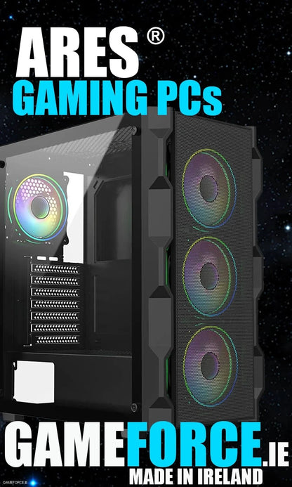 Ares® Intel Core™ i5  14600K - Nvidia GeForce™ RTX 4060 8GB - Custom Gaming Desktop PC - TECHDIRECT GAMEFORCE.IE -  Ireland - Carlow - Dublin - Cork
