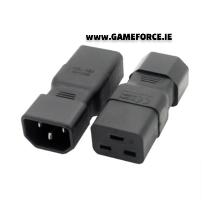 PC-LINK C14 MALE To C19 Female Adapter PSU / UPS Power Connector - TECHDIRECT GAMEFORCE.IE -  Ireland - Carlow - Dublin - Cork