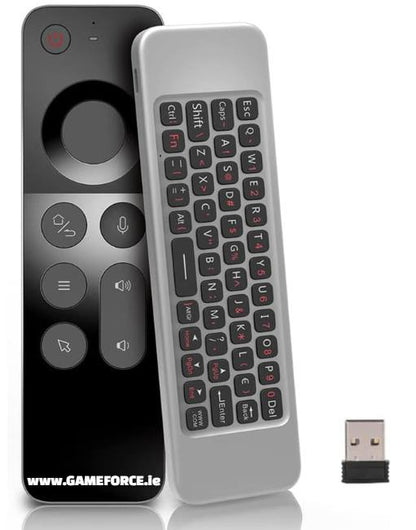 PC-LINK AIR Mouse Ultra Thin 2.4G Wireless Smart PC Remote Mini Keyboard, Voice Remote Control Air Mouse - TECHDIRECT GAMEFORCE.IE -  Ireland - Carlow - Dublin - Cork